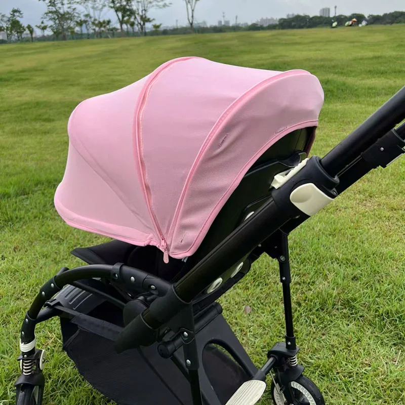 Parasol para cochecito Bugaboo Bee 3/5/6 Fox, dosel para el sol, cesta para dormir, toldo extensible para techo de Buggy con ventana de malla