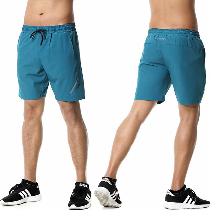 Pantalones cortos para correr para hombre, ropa de gimnasio, pantalones cortos de entrenamiento para Fitness, pantalones cortos deportivos para hombre, pantalones cortos de entrenamiento de tenis, baloncesto y fútbol 2