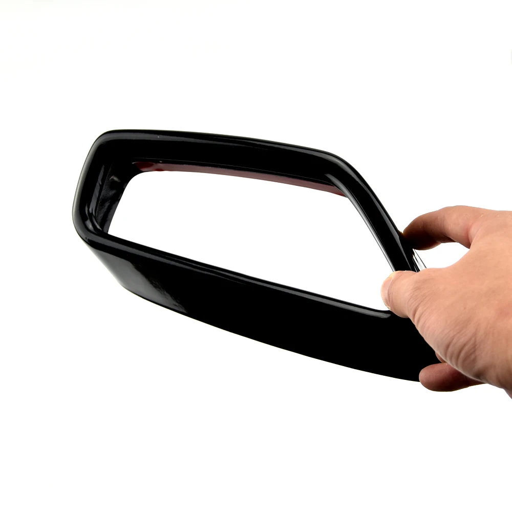 Para BMW 5 Series G30 G31 2018-2021 cubierta de tubo de escape de coche negro de acero inoxidable pegatinas modificación Exterior accesorios de coche