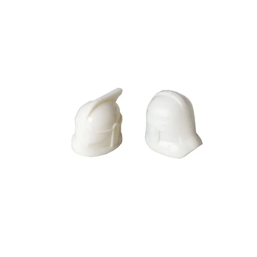 Piezas de ladrillo, tocado clon, capa de soldado, sabre de luz, bandera, casco, agujeros, pieza clásica lisa, bloque de construcción, accesorio de juguete Bricklink