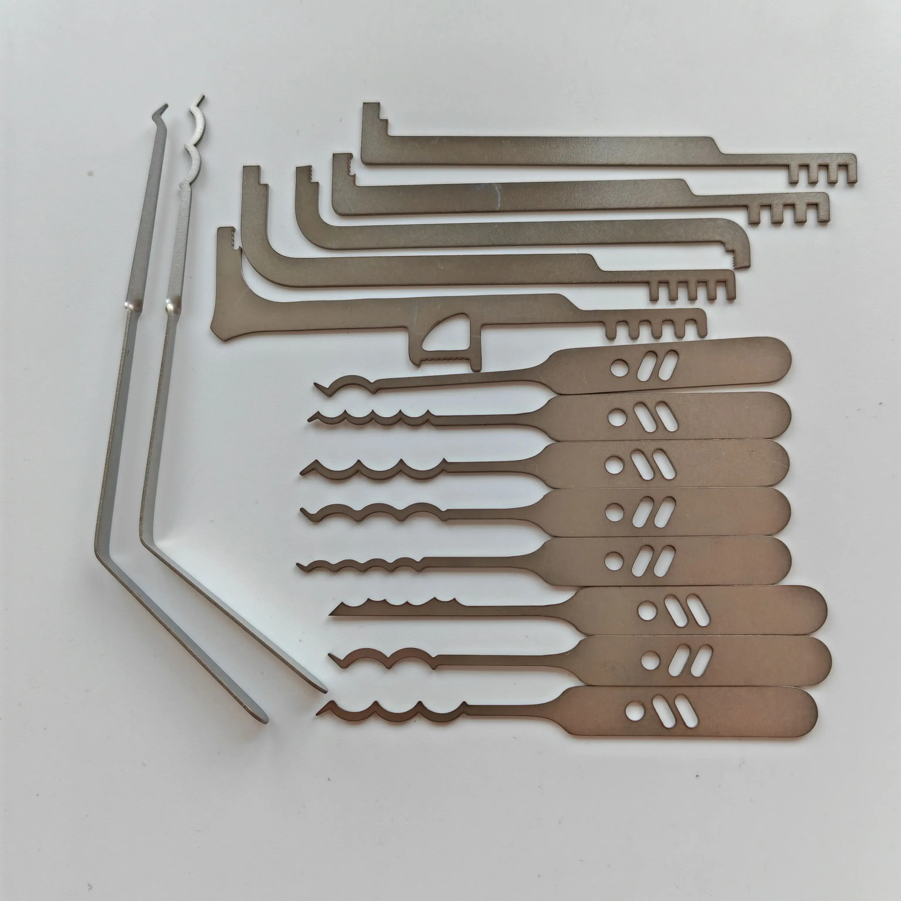 Kit Multiherramienta EDC para Cerrajero - Juego de Ganzúas para Reparación de Puertas de Coche con Ganzúas de Vídeo para Herramientas Eléctricas