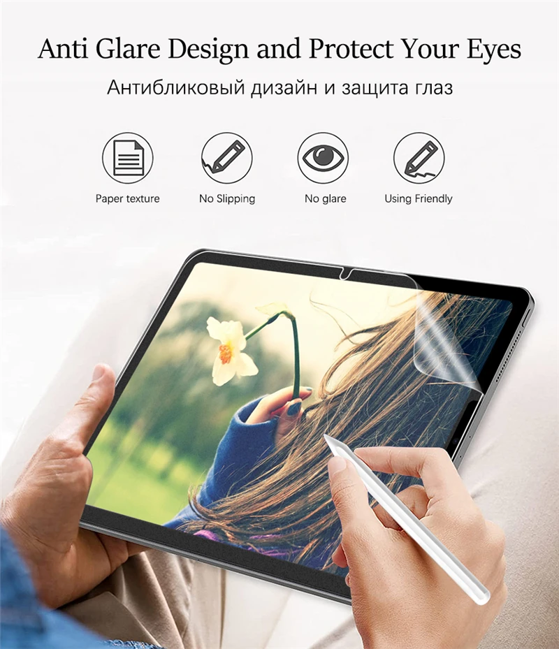 Protector de pantalla con tacto de papel para Lenovo XiaoXin Pad Pro 13 GT 2026, película sin vidrio, 3 uds.