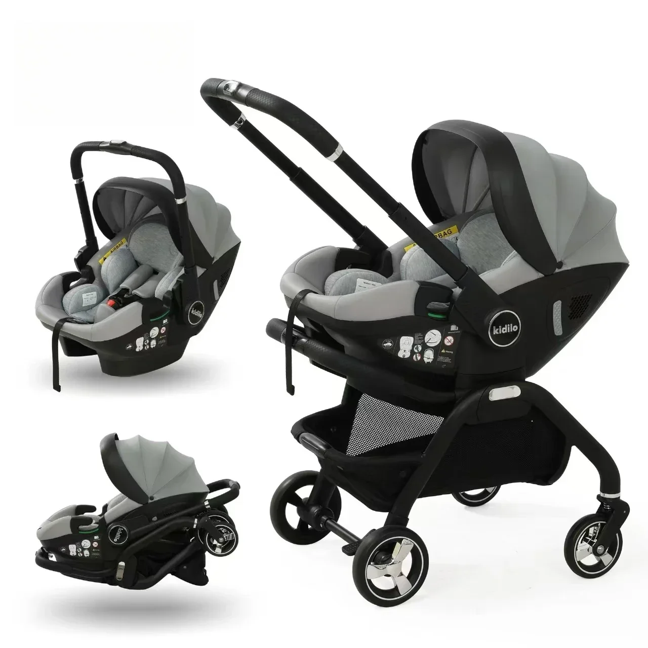 Coches de bebé portátiles (incluidos los cochecitos para recién nacidos) y cochecitos multifuncionales para bebés, enviados desde la UE: cochecitos plegables de lujo.