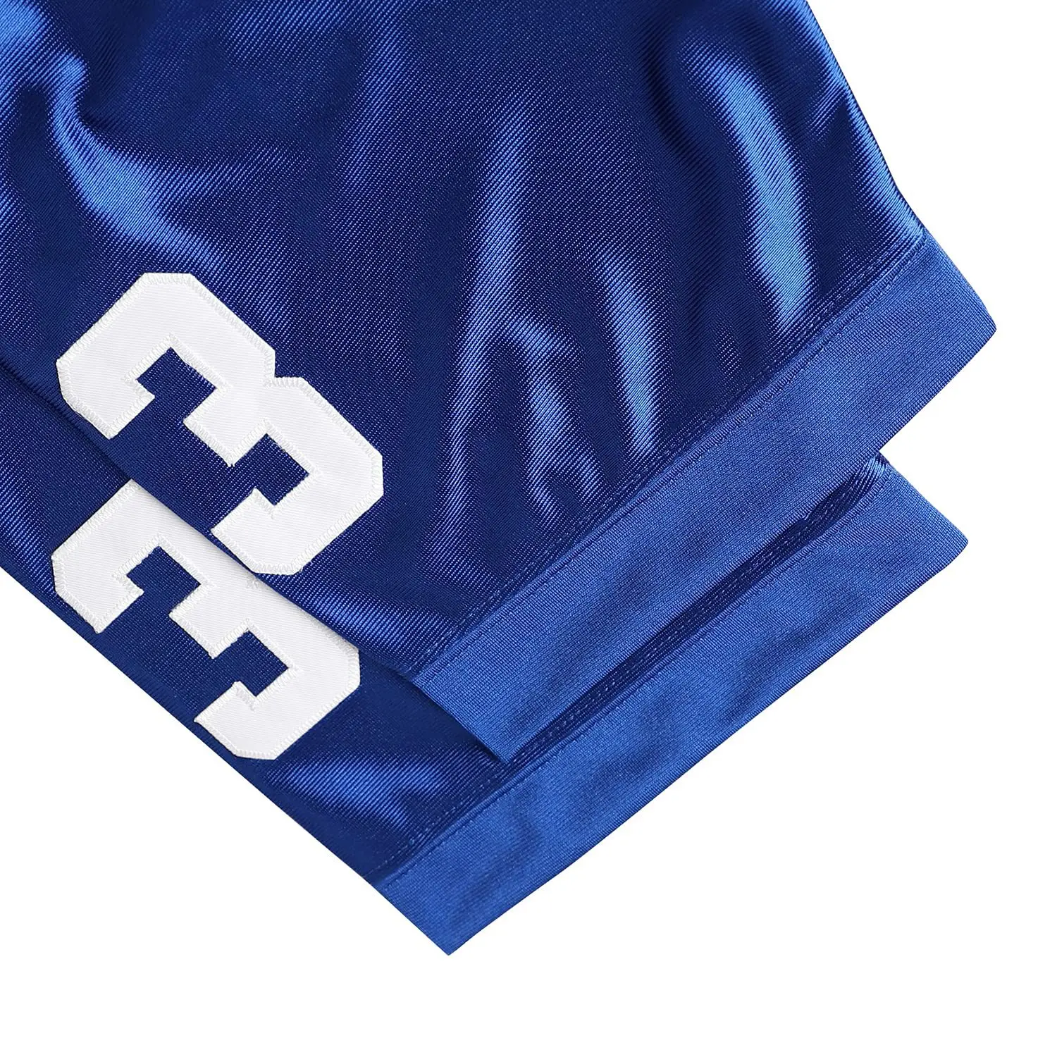Al Bundy-camiseta de fútbol de alta calidad, Jersey de película Polk, cosido, azul, S-3XL, #33