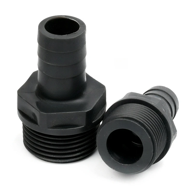 1/5 Uds. Rosca macho de 1/2 ~ 2 pulgadas a conector Pagoda de 8 ~ 50mm conectores de manguera de riego de jardín juntas de rosca de tubería de agua de acuicultura