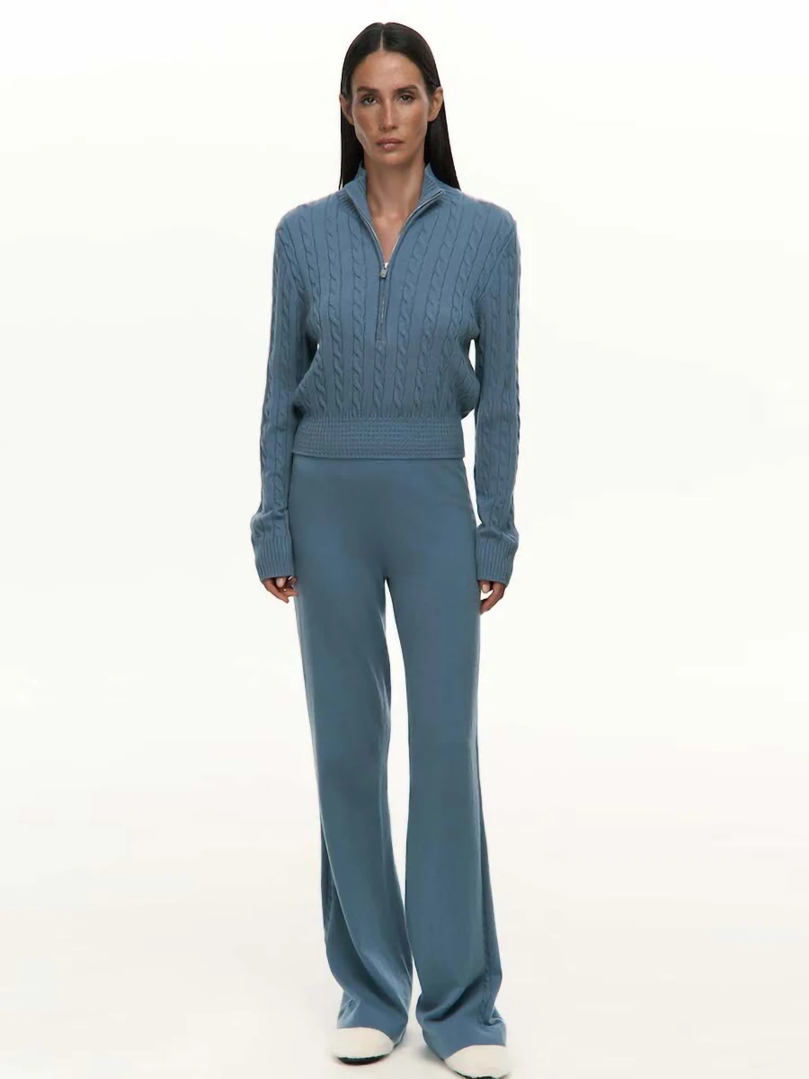Conjunto de Dos Piezas para Mujer Wolfeel 2026, Moderno y Sencillo, de Manga Larga y Pantalón Largo, Ideal para Uso Casual en el Hogar