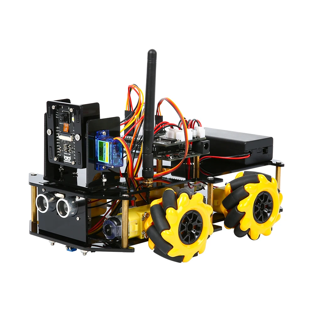 KUONGSHUN-Kit de Robot ESP32 Cam 328P, placa de desarrollo de código abierto, Robot inteligente para coche, cámara ESP32, Kit de inicio de robótica para Arduino