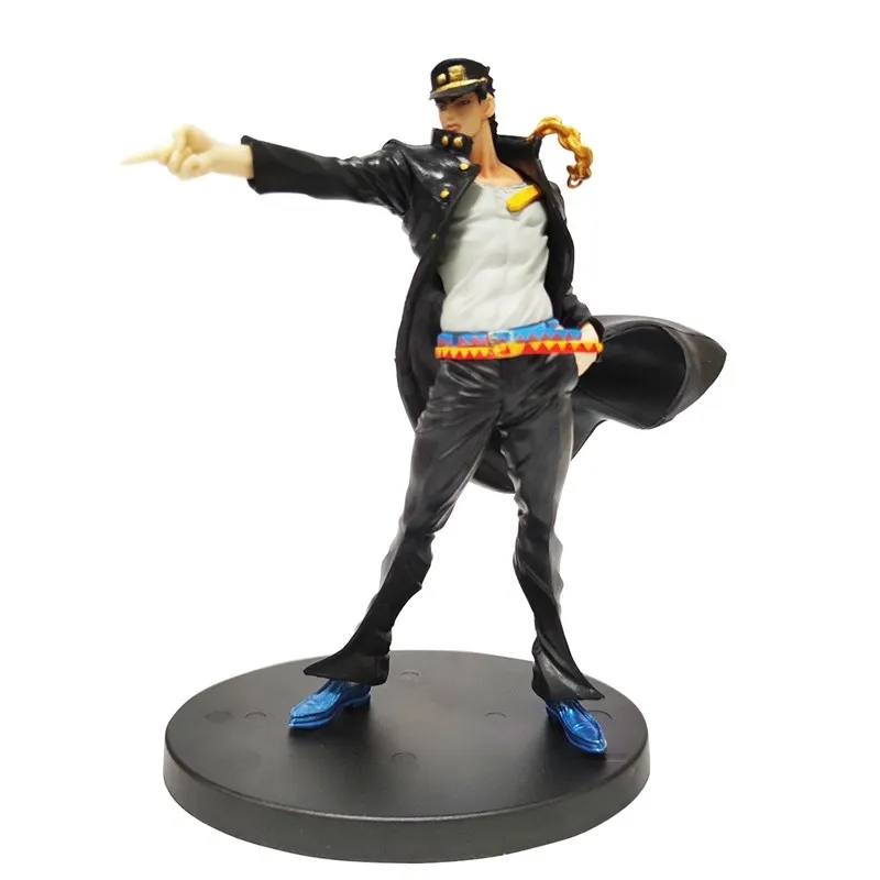 Figuras de Anime de 17CM, Kujo Jotaro Jolyne Cujoh JoJo, extraña aventura, modelo de PVC de pie, juguetes de colección de escritorio, adornos, regalos