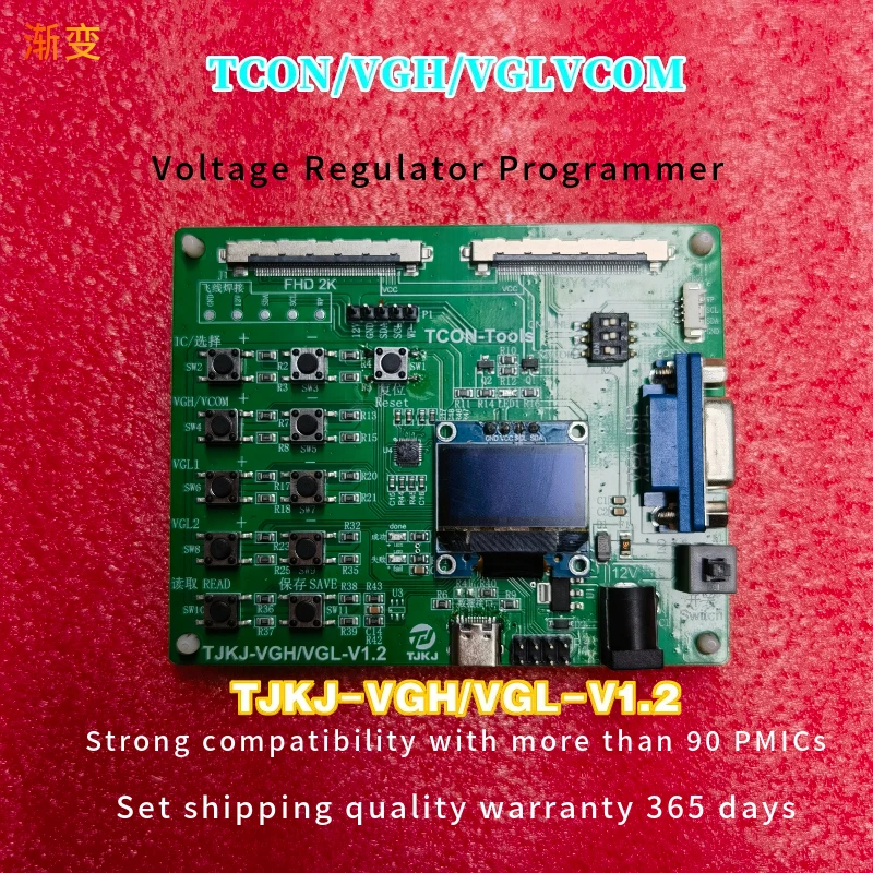 Programador de regulación de voltaje TJKJ-VGH VGL-V1.2 tcon vgh vgl vcom