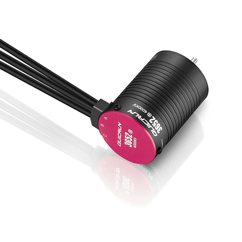 HobbyWing QuicRun WP 10BL120 G2 120A controlador de velocidad ESC sin escobillas impermeable sin sensor 3652 3660 G2 Motor para coches 1/10 RC