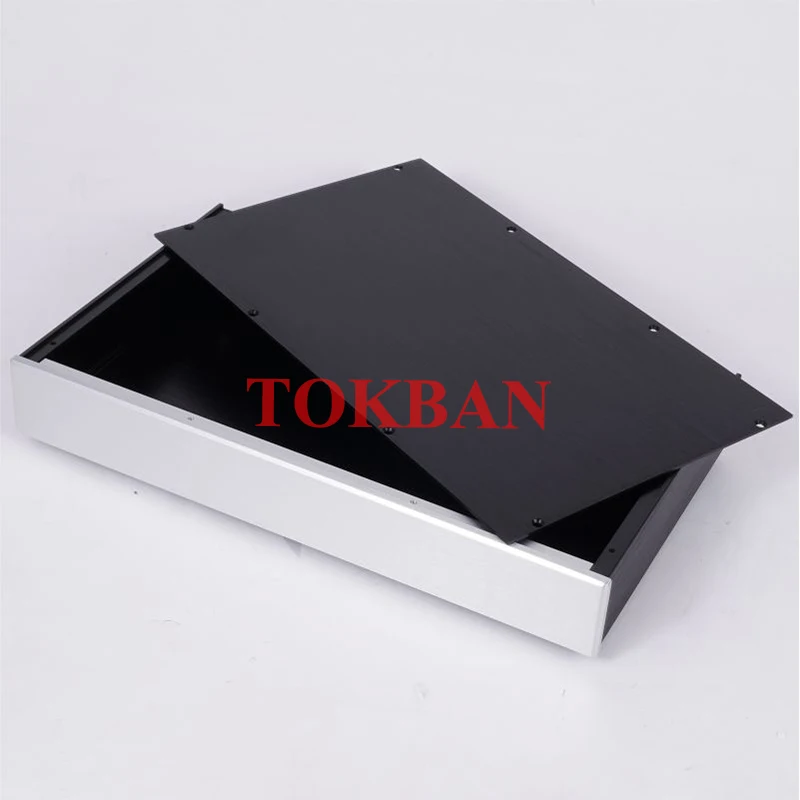 Tokban-carcasa de aluminio HIFI para amplificador doméstico, carcasa de chasis de preamplificador, x 46mm x 320 3204, 191