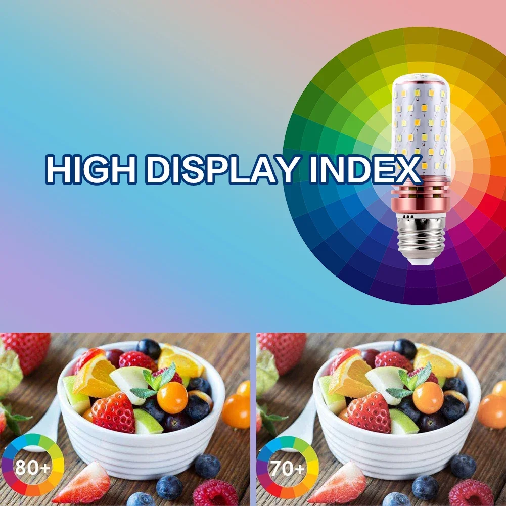 4 Uds. Bombillas LED de maíz de bajo consumo E14 E27 85-265V 12W 16W sin parpadeo SMD2835 iluminación del hogar decoración de luz interior bombillas brillantes