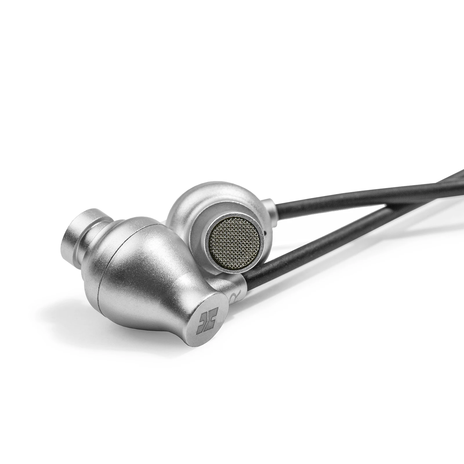 HIFIMAN RE800 Auriculares Intrauditivos Dinámicos Plateados con Diafragma de Topología, Diseño Ergonómico, Cableados, Hi-Fi, para Audiófilos