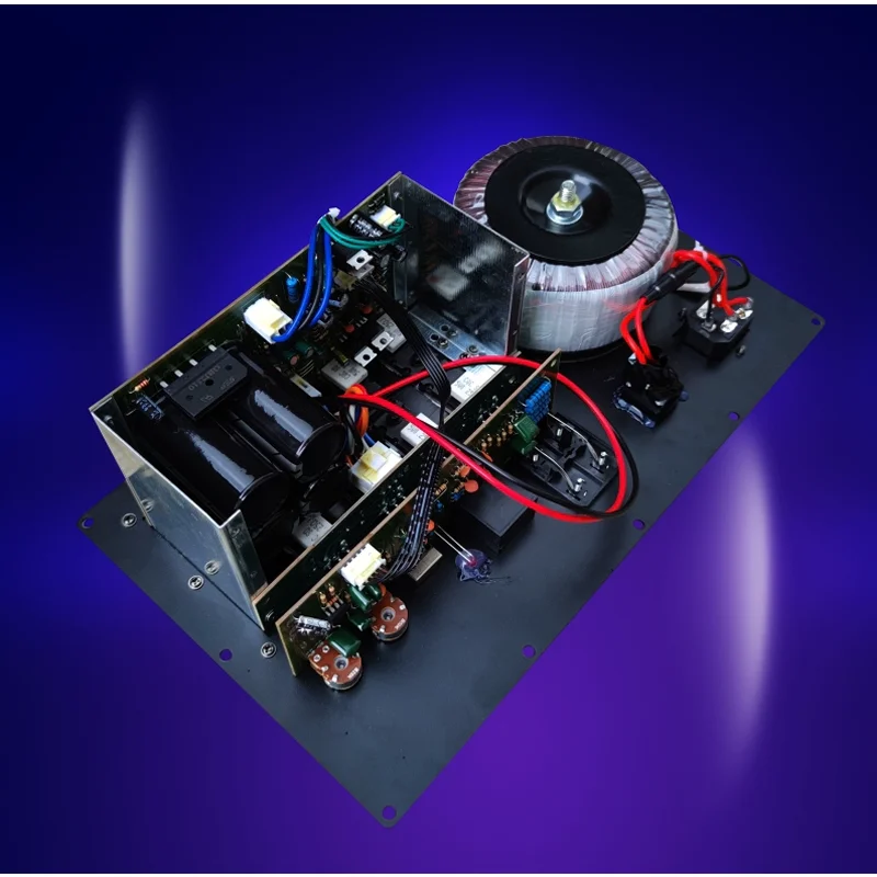 Placa amplificadora de graves de alta potencia SUB1500W, subwoofer activo de graves de 18 pulgadas, 8 tubos principales