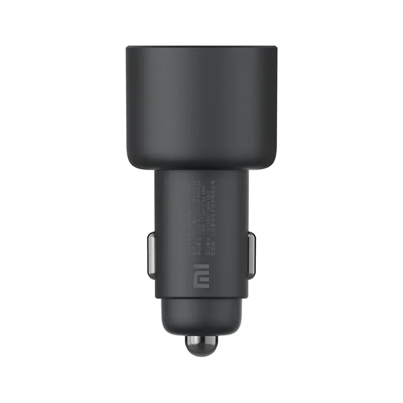 Cargador de coche Original Xiaomi de 100W, puerto Dual, carga rápida, inalámbrico, Mi, 100W, USB-A, USB-C, salida Dual, alimentación LED