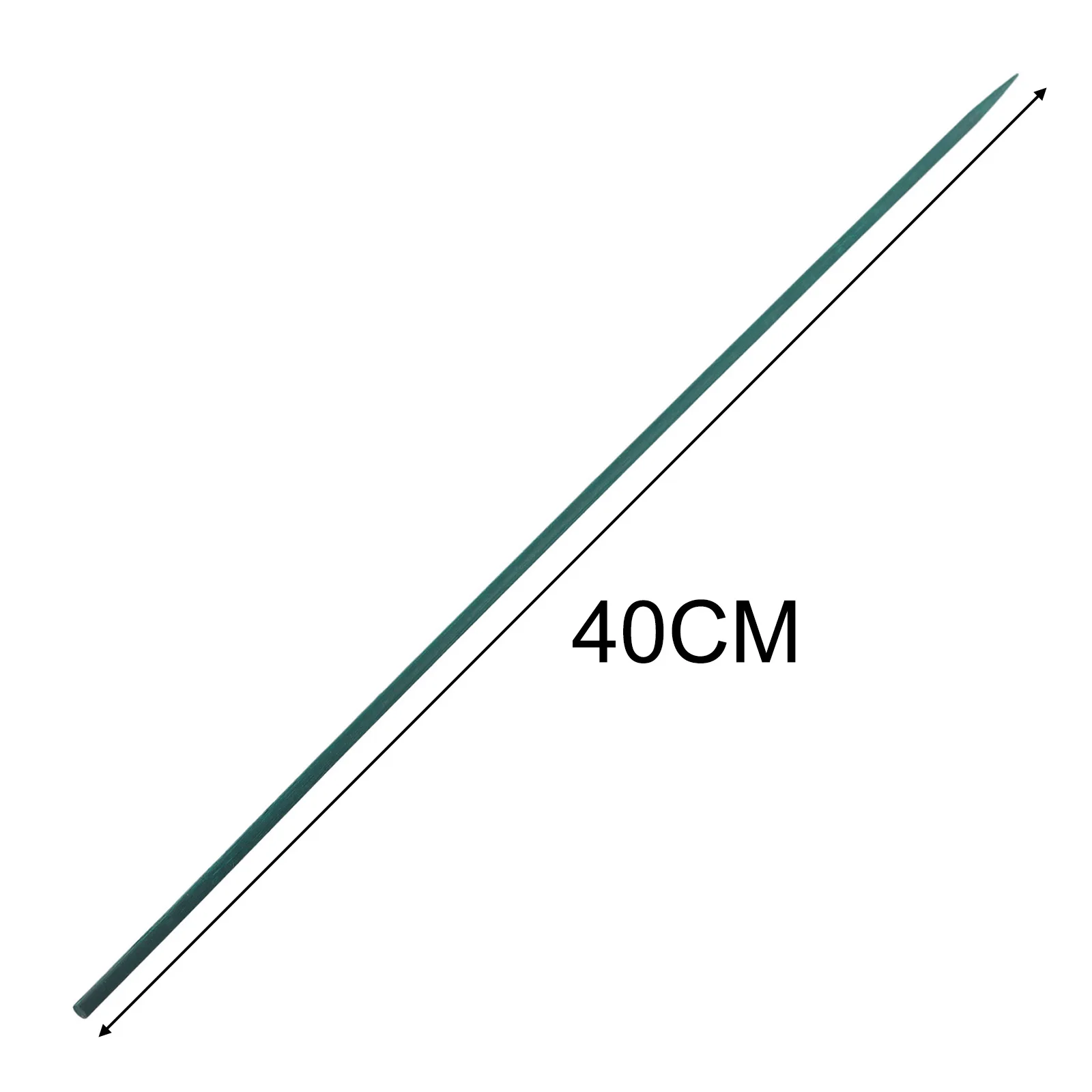 40cm Green Plant Support Sticks Canes para jardín de flores
