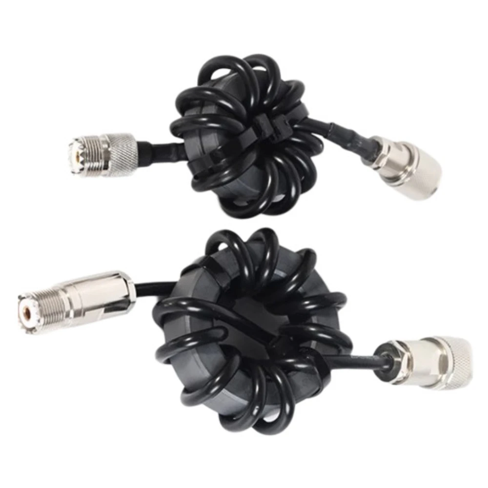 Bobina de estrangulación de onda corta, anillo magnético EM-25 EM-43, accesorio de Radio HF, 200W, 1000W, supresión de ruido, interferencia electromagnética