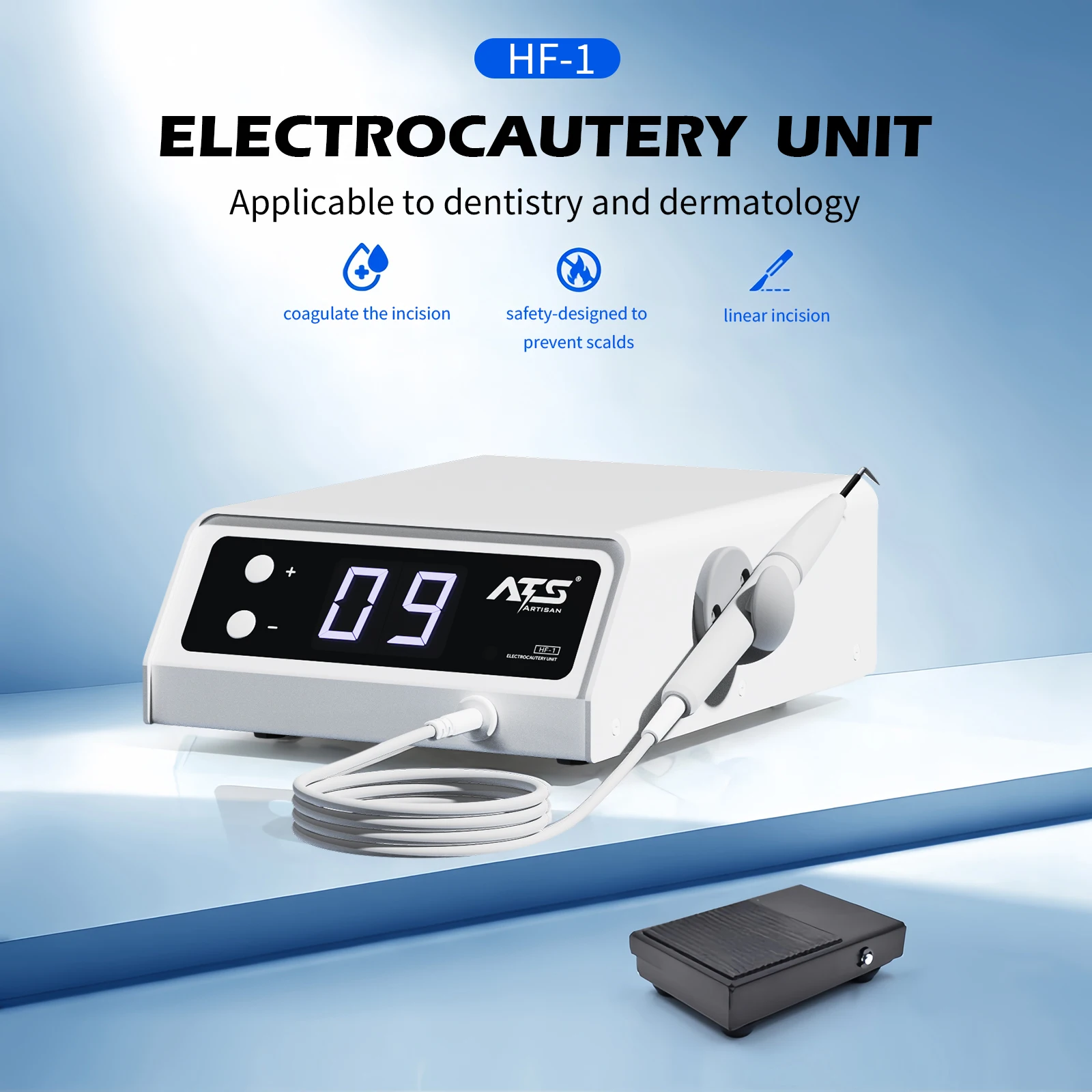 Sistema de unidad de electrocirugía Dental TH-1, cuchillo de alta frecuencia, herramientas bucales, 110V/220V, excelente control terapéutico