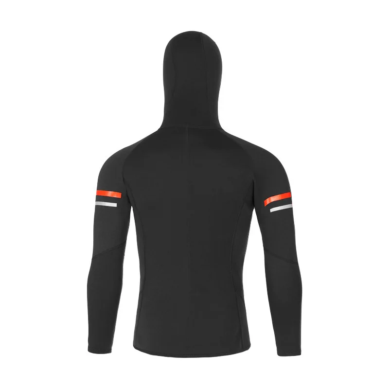 Traje de Neopreno de 1.5mm para Hombre y Mujer, Traje de Buceo de Manga Larga con Cremallera Frontal para Pesca Submarina, Natación y Surf