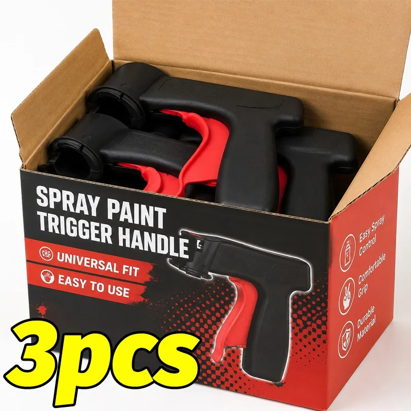 1-3 Piezas de Pistola Pulverizadora Portátil de Plástico, Universal y Reutilizable para Cambio de Color de Automóviles, Aplicación de Películas y Pulverización Manual