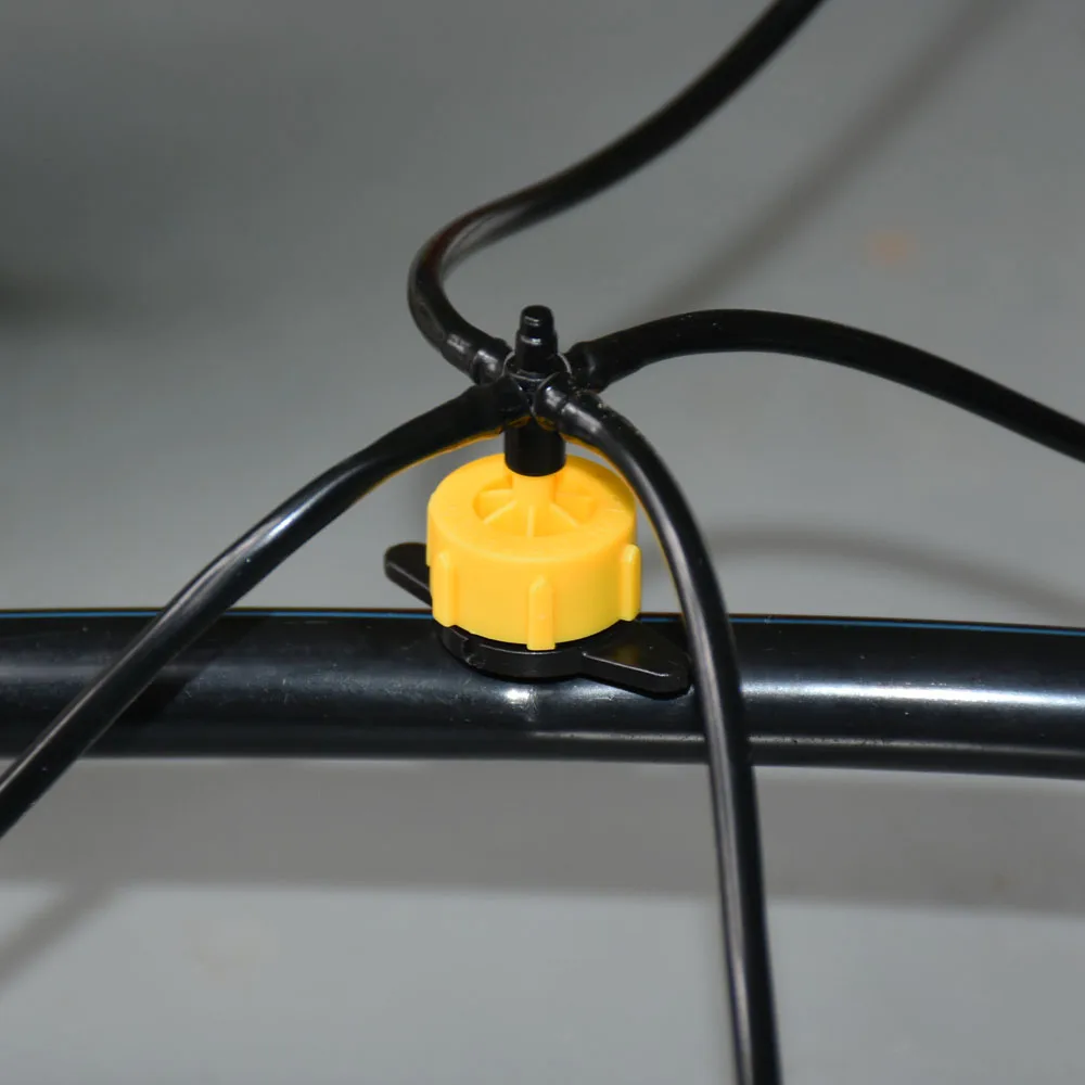 Microgoteo de 2L, 4L, 8L, microirrigación, conector cuentagotas de flecha de 1/2/4 vías, divisor de agua cruzado, emisor, sistema de riego de flecha por goteo