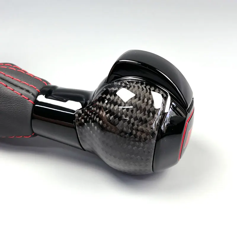 Perilla de palanca de cambios automática, cabezal de manija de palanca de cambios para Audi A3 S3 RS3 Q3 S6 RS6 A4 A5 A7 A6 Q5 Q2