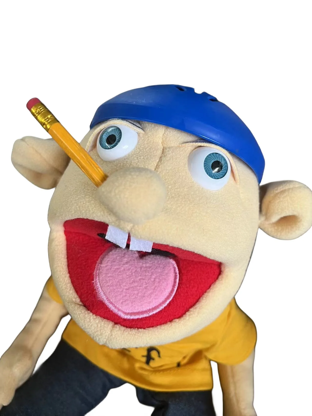 Marioneta de mano grande de 60cm para niño, muñeco suave para niños, accesorios de fiesta, muñeco de Navidad, juguetes de peluche, marioneta, regalo para niños, 2024