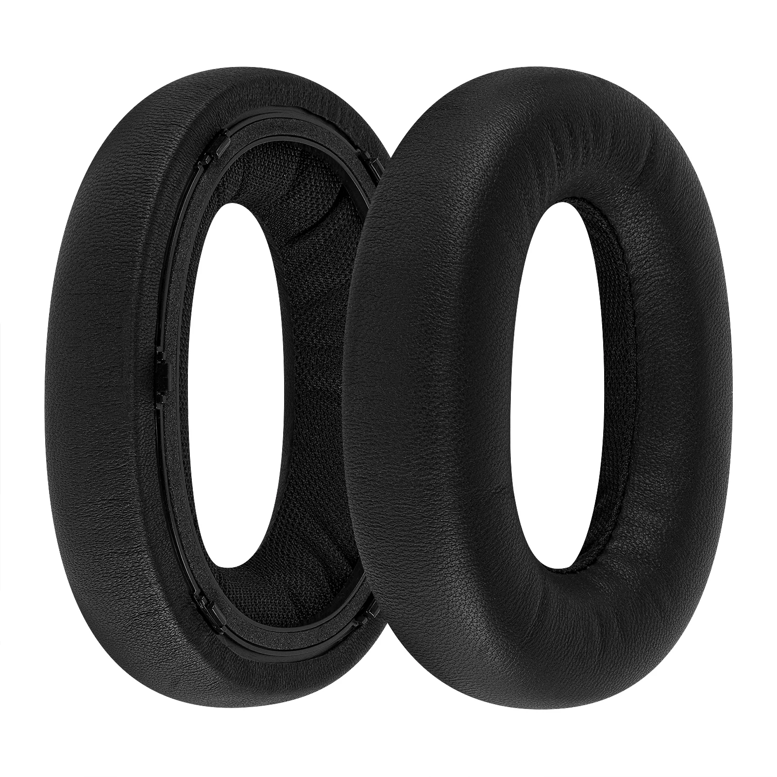 Geekria Elite almohadillas de repuesto de piel de oveja para auriculares, almohadillas para los oídos para Bowers & Wilkins B & W PX7, PX 7