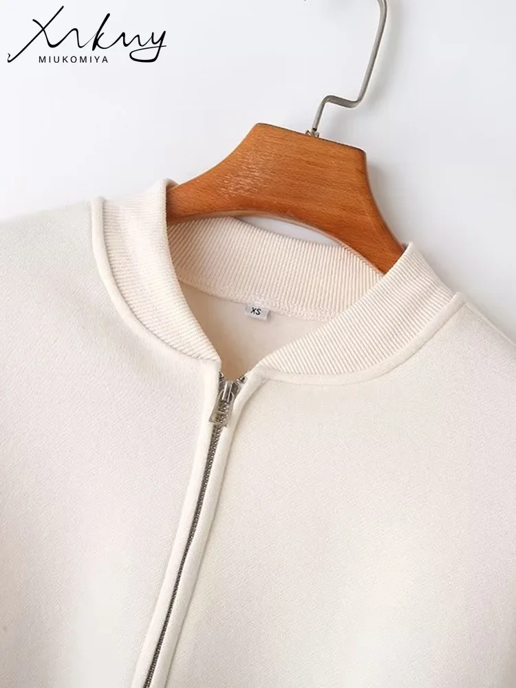 conjunto deportivo mujer gym, Traje cálido para mujer, conjuntos de pantalones de chándal de invierno, 2 piezas, chaqueta y pantalones de lana gruesa con cremallera, conjunto de chándal de terciopelo para mujer