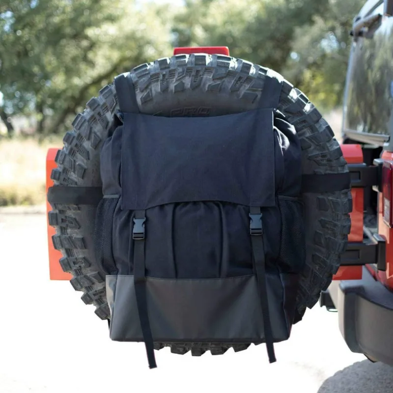 Bolsa de basura para neumáticos de repuesto de coche, bolsa de almacenamiento de herramientas, bolsa colgante para neumáticos de repuesto, bolsa de almacenamiento para neumáticos todoterreno en el desierto para camione