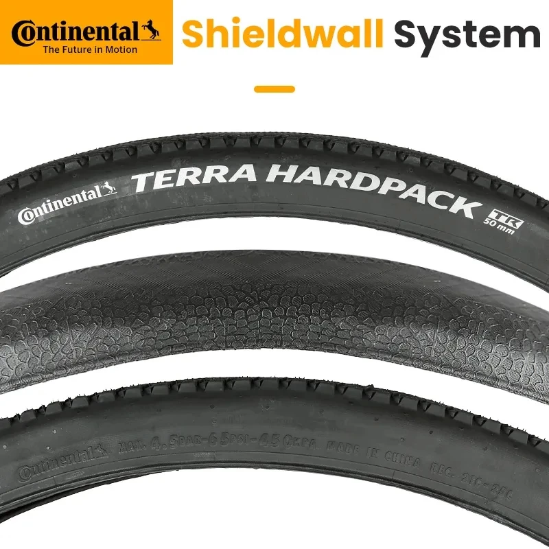 Neumático Plegable Continental Terra Hardpack Antipinchazos 29/27.5x2.0 MTB Tubeless Ready para Bicicleta de Carretera y Cross-Country Sin Caja
