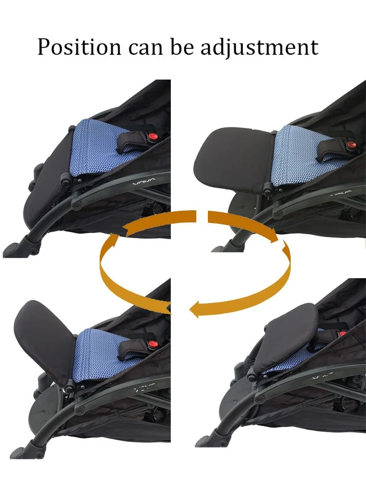 Accesorios para cochecito, tablero de reposapiés, estribo extensible Compatible con Babyzen YOYO Yoyo2 YOYO 2 YOYO 3 Yoya, cochecito de bebé