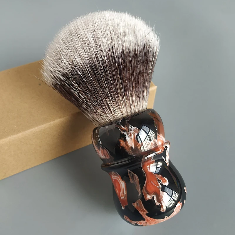 Brocha de Afeitar Dscosmetic de 30 mm, Pelo Sintético G7, Estilo Ópera de Pekín, para Hombre