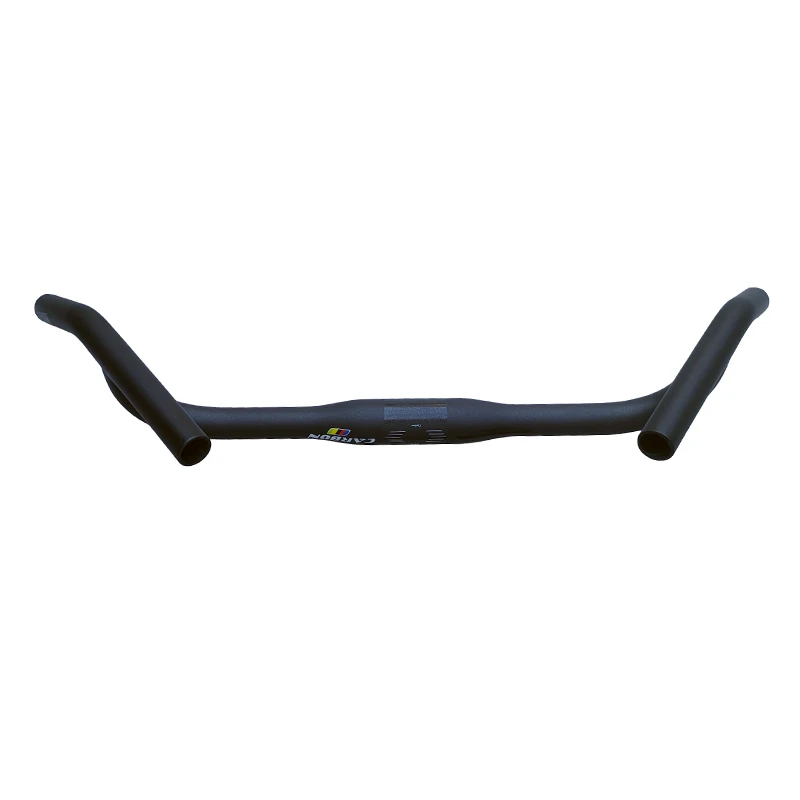 ZNIINO nuevo manillar de grava de carbono H barra de llamarada grande manillar de bicicleta de montaña de carretera cruzada bicicleta de viaje de fibra de carbono