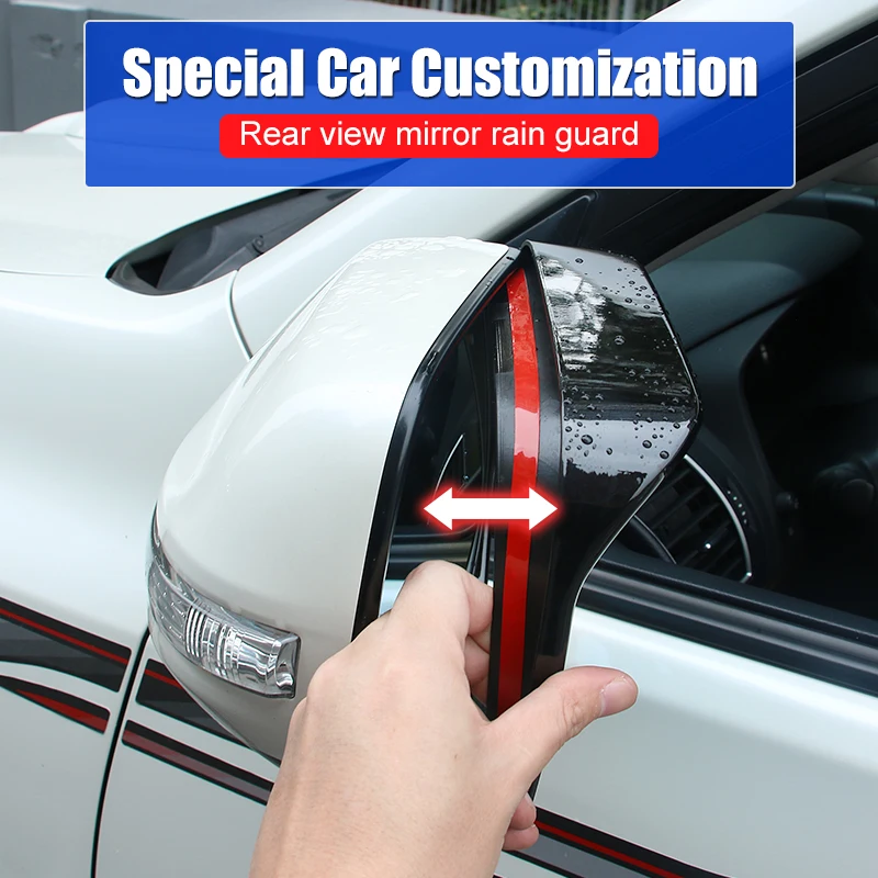 Para Toyota Land Cruiser Prado 150 200 Lc150 LC200 2008-2023, cubierta protectora para el espejo retrovisor, accesorios exteriores mejorados.