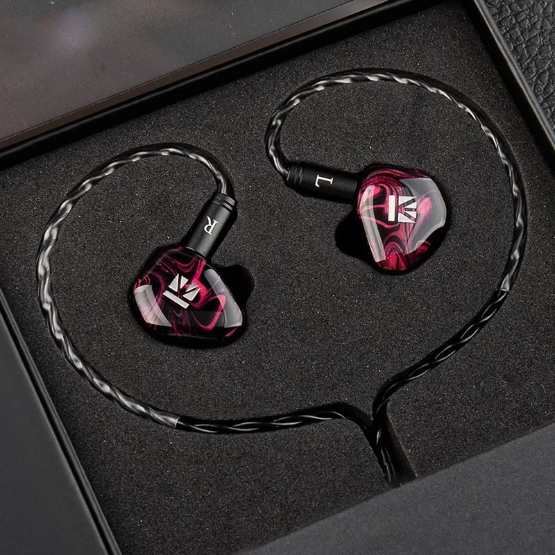 KBEAR KB01 1DD Auriculares HIFI con Diafragma de Berilio de 10 mm, Auriculares Dinámicos para Deportes, Videojuegos, Transmisiones en Vivo