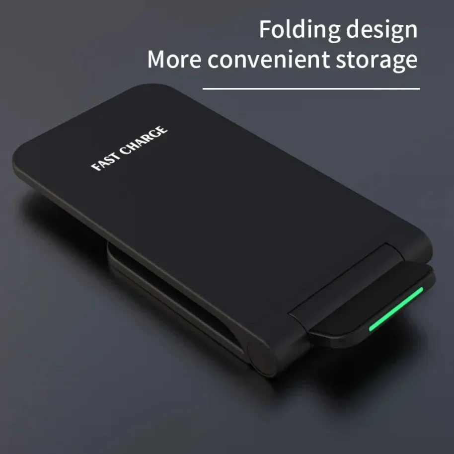 Base de Carga Inalámbrica VIKEFON para iPhone 17-12 Pro X XS Max XR 8 Samsung Xiaomi, Estación de Carga Rápida por Inducción