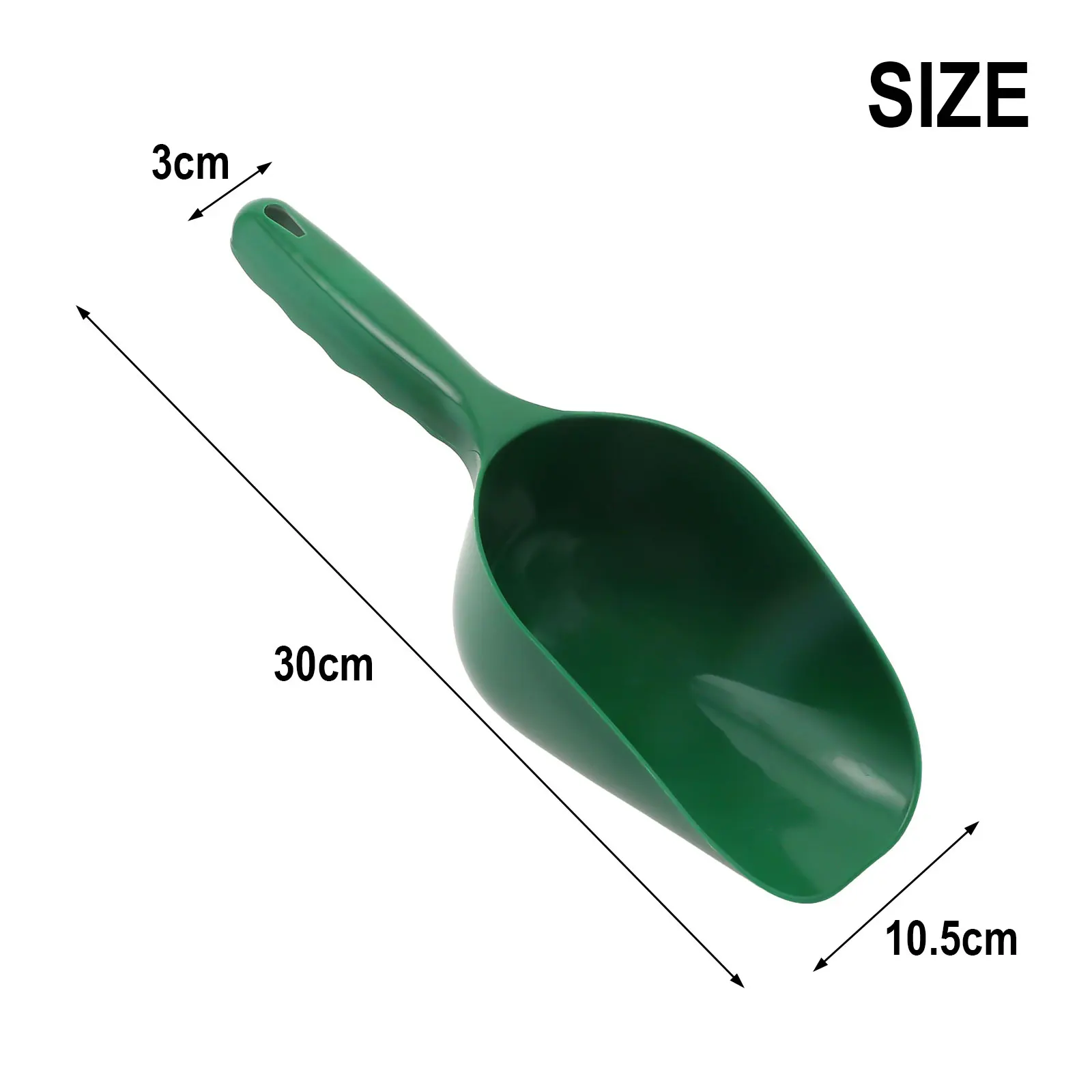 Pala para obtener canalones, herramienta de limpieza de techos, pala para canalones de techo de gran capacidad, cuchara de limpieza de hojas de jardín de plástico, pala para aleros