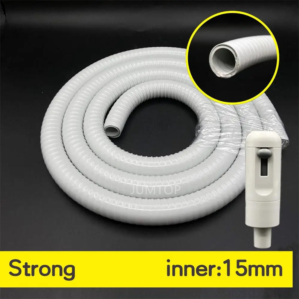 Tubo de succión Dental para unidad de succión, tubos de manguera para unidad de succión, diámetro interior de 8/11/15/17MM, Material para dentista, 1,6 m/pieza