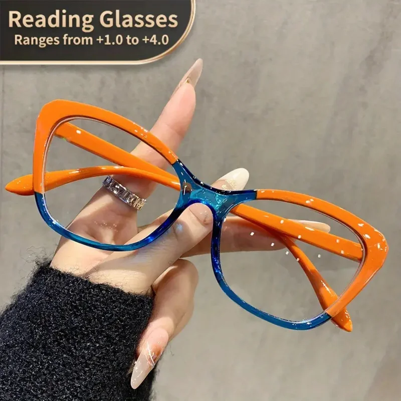 Gafas de Lectura Retro con Marco de PC Transparente para Hombre y Mujer, Aumento de +1.0 a +3.5, Accesorios para Computadora y Laptop