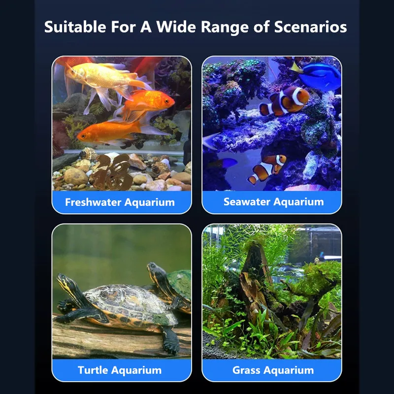 Mini calentador de tanque de peces de acuario con varilla de calentamiento de carga USB, termostato sumergible, temperatura ajustable, 18-34 ℃