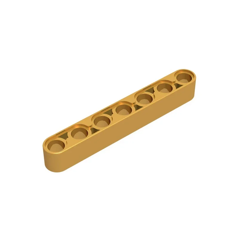 Gobricks GDS-665 Técnico, Liftarm Grueso 1 x 7 compatible con lego 32524 piezas de bloques de construcción educativos DIY para niños