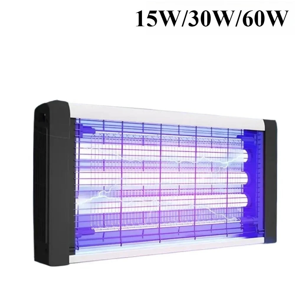Lámpara LED eléctrica antimosquitos para interiores y exteriores, fotocatálisis en el hogar, Exterminador silencioso, mosquitos físicos, lámparas trampa para insectos