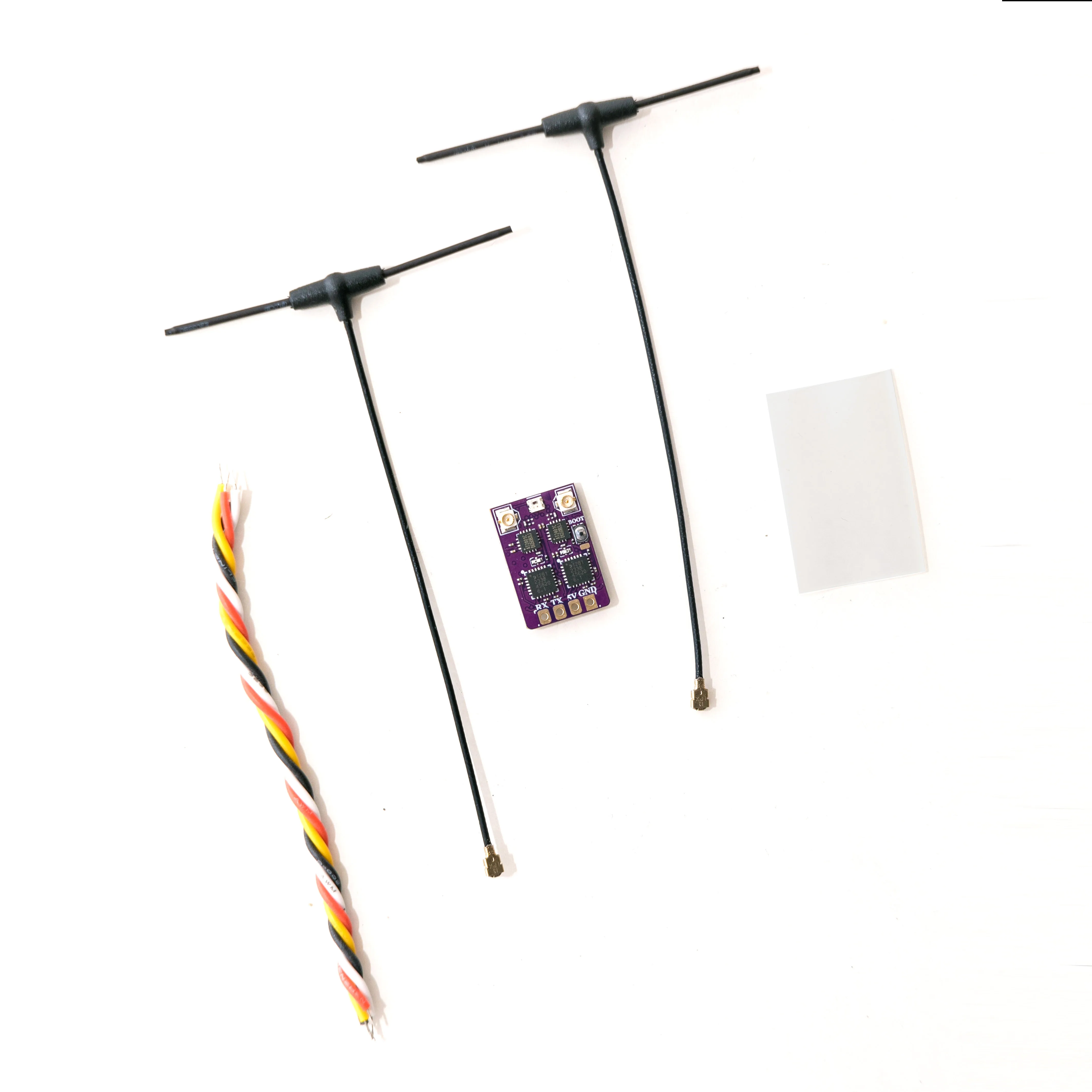 BeyondFPV 5 uds ELRS 2,4G receptor de diversidad antena Dual RX TCXO incorporado para Dron de carreras de largo alcance FPV Freestyle RC