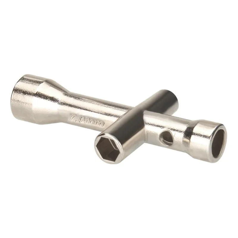 Boquilla de impresora 3D 4 en 1, herramienta M2 M2.5 M3 M4, tuerca de tornillo, llave cruzada Hexagonal para E3D V5 V6 Bambu X1 P1 A1, Mini llave de boquilla