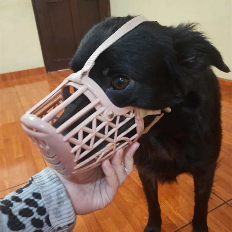 Cesta antimordeduras para perros, mascarilla bucal para mascotas de 7 tamaños para perros pequeños, medianos y grandes, suministros para cachorros, Chihuahua, galgo, precio bajo