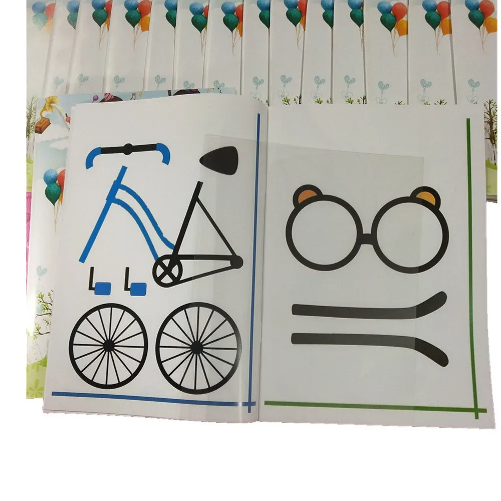 Bolígrafo de impresión 3D, álbum de bricolaje, tablero Linyi Pla Abs Pcl, álbum estéreo DIY, tablero de copia transparente de dibujo 3D