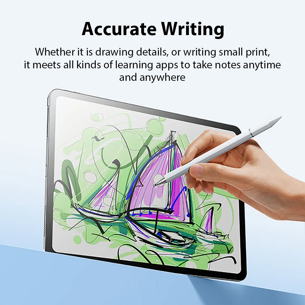 Lápiz óptico Universal para Samsung Ipad Pro Air Mini Xiaomi Huawei Redmi 2025 para Apple Pencil Android Tablet teléfono bolígrafos táctiles