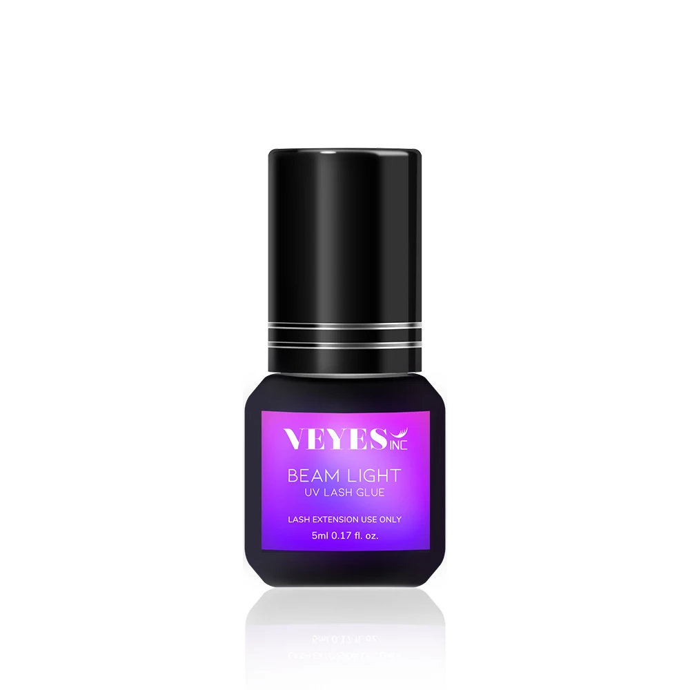 Veyes Inc Extensiones de Pestañas Pegamento UV para Pestañas Transparente 5ml