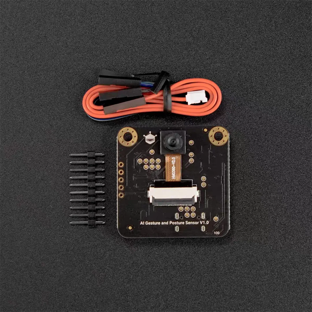 Sensor de Visión con IA de Gravedad, Reconocimiento de Gestos y Poses, Reconocimiento de Esqueleto Humano, IA Fuera de Línea, IA de Borde